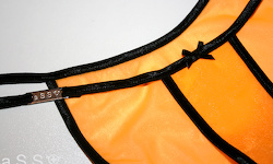 Royal-Lingerie (Black/Veil Tangerine)