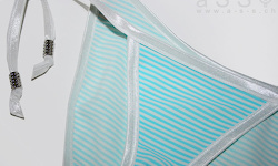 Social-Bikini (White/Beach Sea)