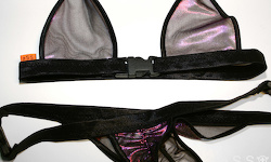 Tidal-Bikini (Black/Metalmesh Purple)