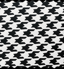 Houndstooth White
