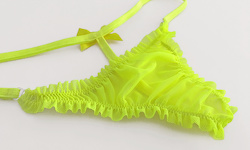 Appeal Cute Neon Yellow/Neon Yellow bow