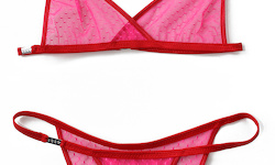 Social-Lingerie (Red/Fence Doll)