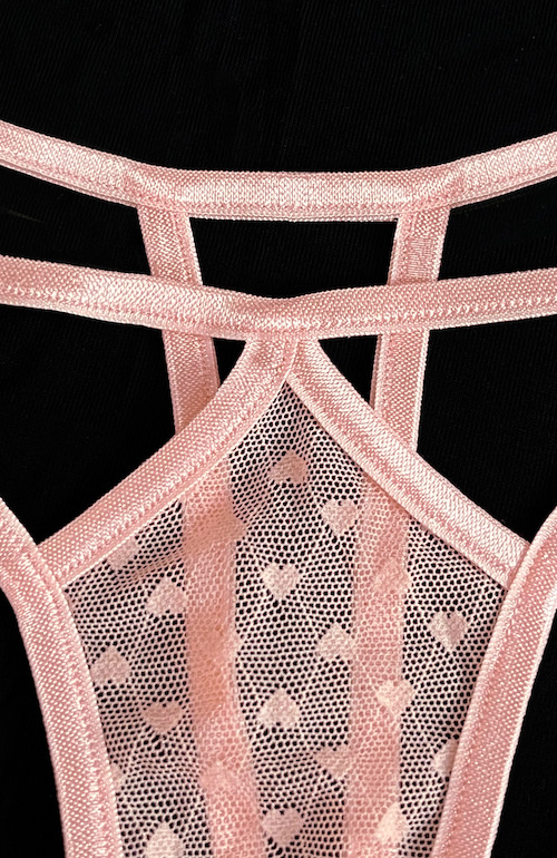 Handgemachter Microbikini aus der Schweiz. Valentins Geschenk.